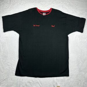 VTG Fruit Of The Loom Single Stitch Mens XL Double‎ Collar/Cuff Ski Fever